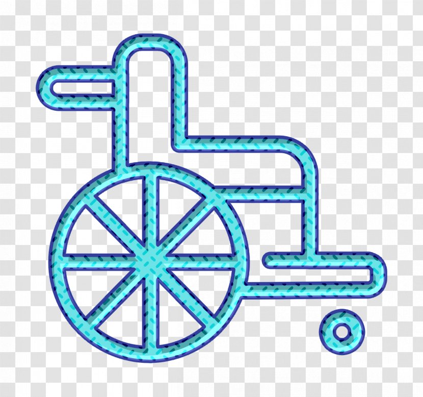 Disability Icon Disable Disabled - Symbol Turquoise Transparent PNG