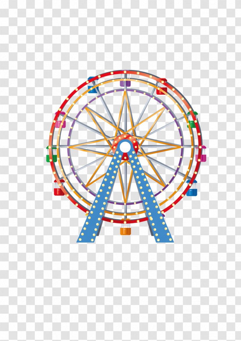 Microsoft PowerPoint Clip Art - Ferris Wheel - Playground Transparent PNG