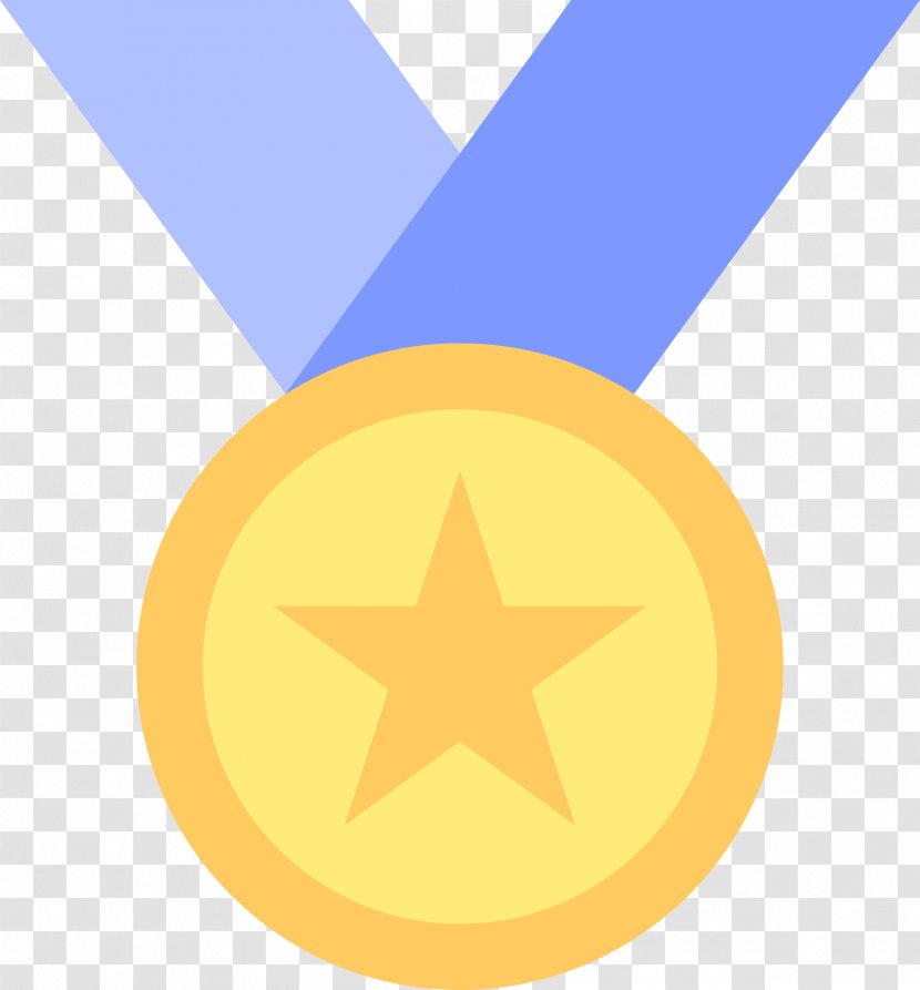 Vector Map Of The First Medal - Gratis - Yellow Transparent PNG