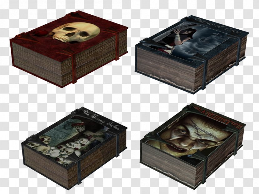 Book DeviantArt - Table - Horror Books In Creative Transparent PNG