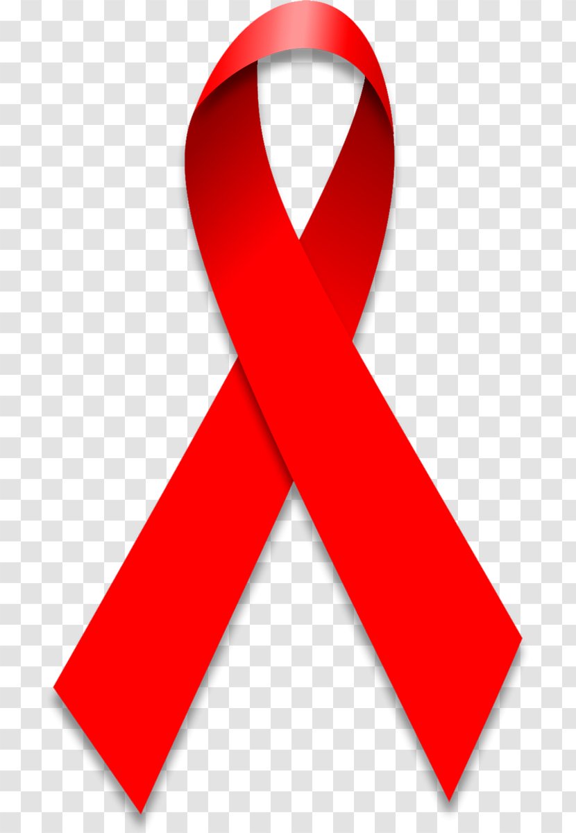 World AIDS Day HIV Disease Red Ribbon - Symbol - Image Transparent PNG