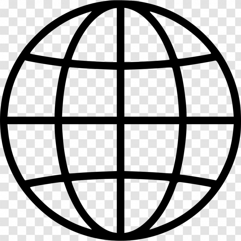 Globe World Line Art Clip Transparent PNG