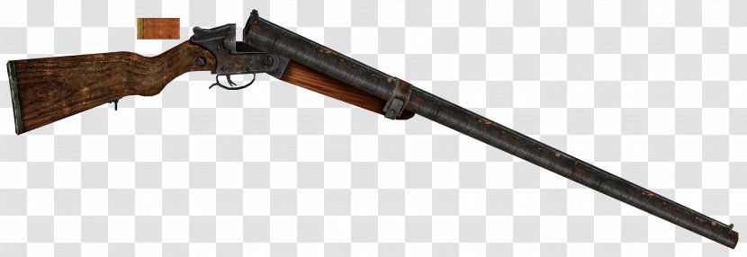 Gun Barrel Fallout 3 Double-barreled Shotgun Firearm - Frame - Barreled Transparent PNG