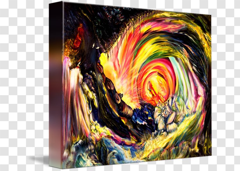 Modern Art Painting Imagekind Abstract Transparent PNG