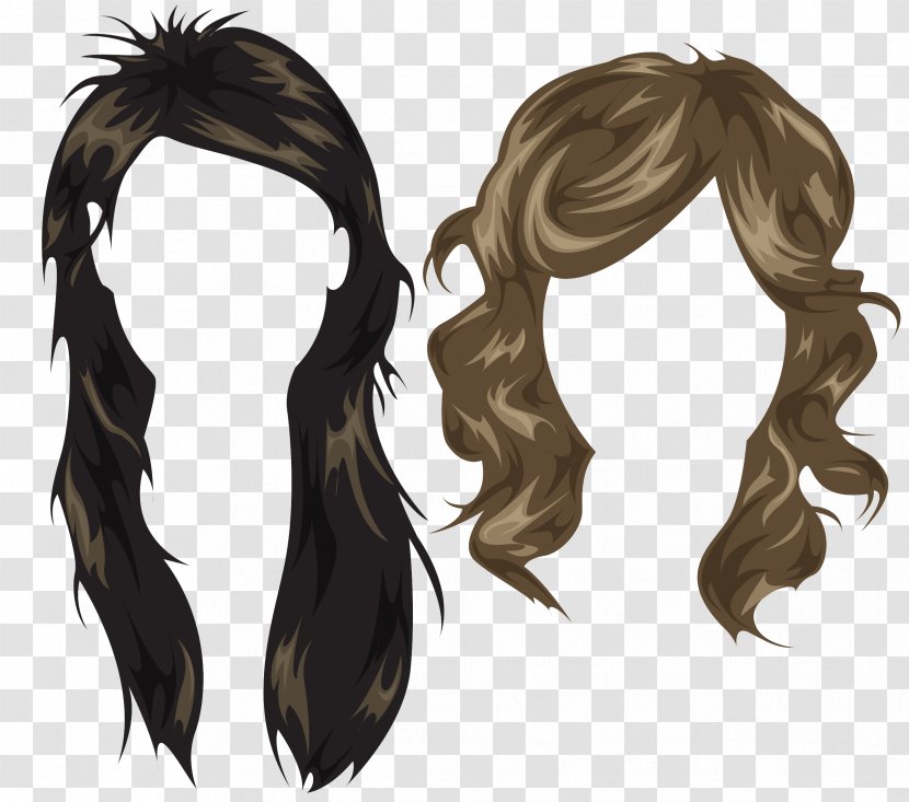 Hairstyle Brown Hair Woman - Beauty Parlour - Hairdressing Transparent PNG