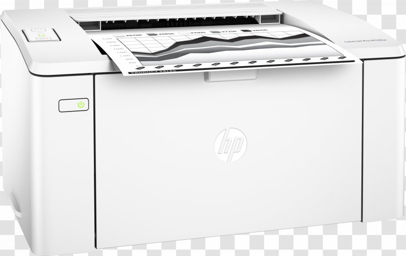 Hewlett-Packard HP Monochrome Laserjet Printer Pro M102A LaserJet Laser Printing - Hewlett-packard Transparent PNG