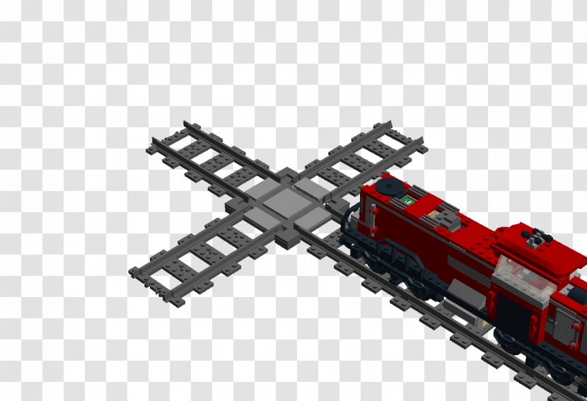 Lego Trains Rail Transport Track - Building - Train Tracks Transparent PNG