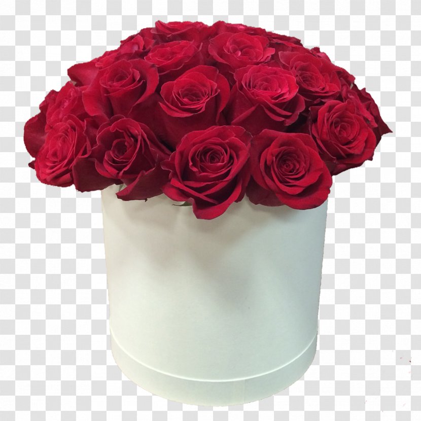 Flower Bouquet Box Garden Roses - Floral Design Transparent PNG