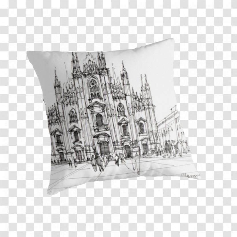 Milan Cathedral Stefano Alderighi E Meghan Margaret White Throw Pillows Cushion Samsung Galaxy S5 - Iphone 6 Transparent PNG