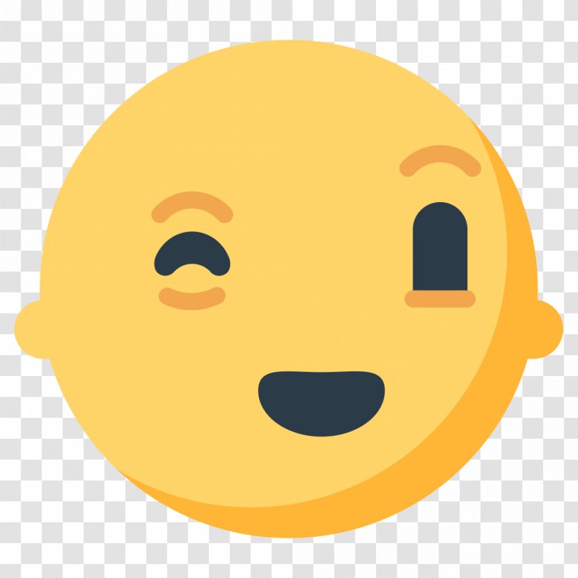 Emoticon Emoji Wink Smiley SMS - Snout - Face Transparent PNG
