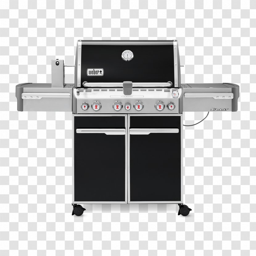 Barbecue Weber Summit E-470 Weber-Stephen Products Grilling Propane - E470 - Top Transparent PNG