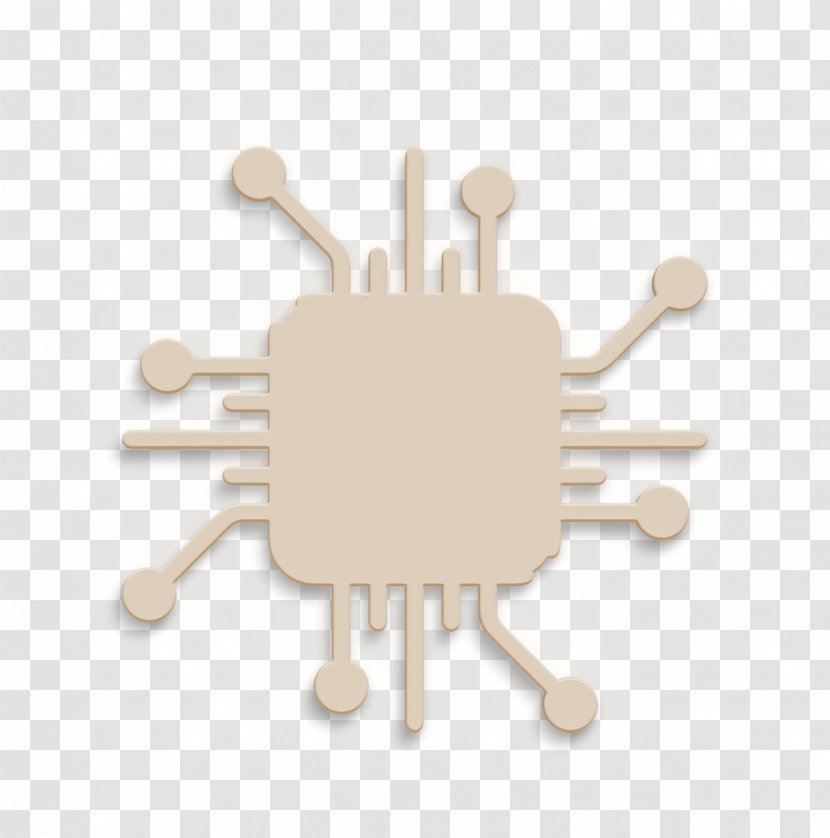 Future Technology Icon Brain Chip - Gesture - Animation Label Transparent PNG