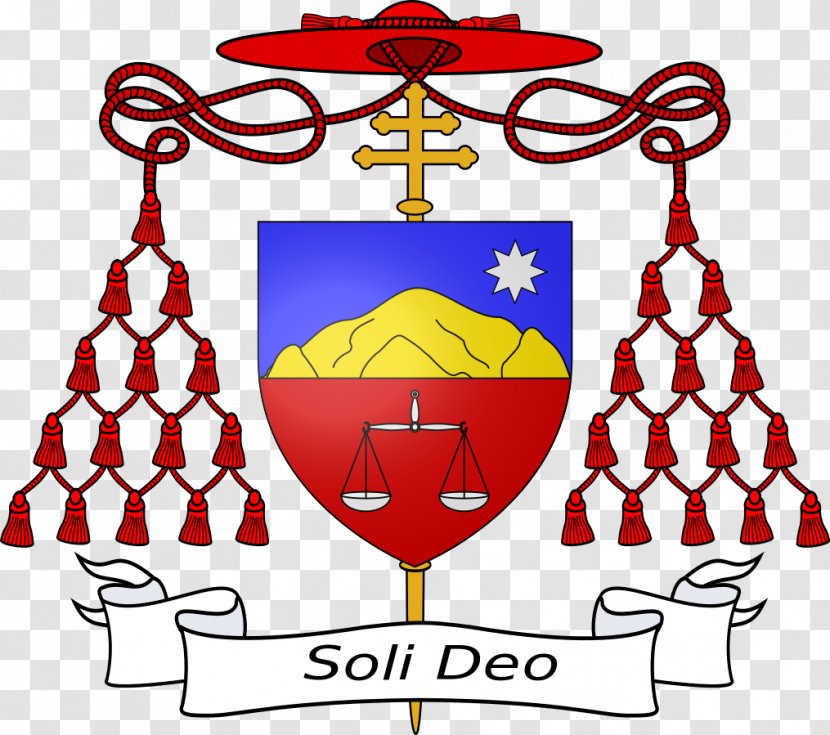 Coat Of Arms Pope Benedict XVI Cardinal Ecclesiastical Heraldry Clip Art - Crest - Soli Deo Transparent PNG