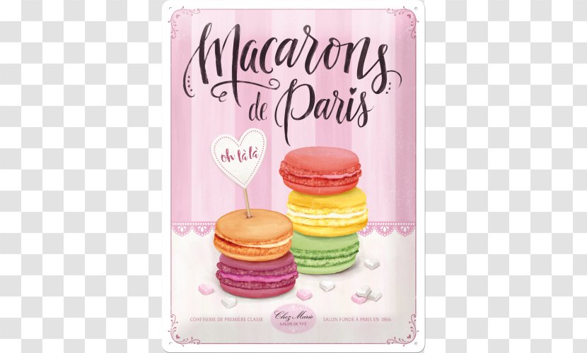 Macaroon Macaron Tin Can Metal Nostalgia - De - Pink Transparent PNG