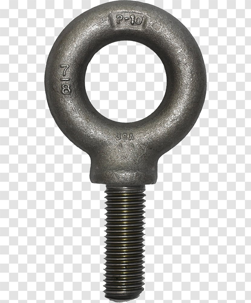 Eye Bolt Structural Steel Rivet - Screw Thread Transparent PNG