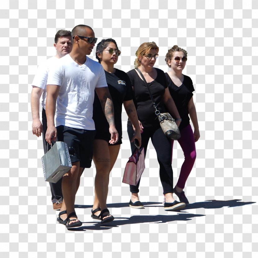 Texture Mapping Alpha Channel Compositing Walking - Group Of People Transparent PNG