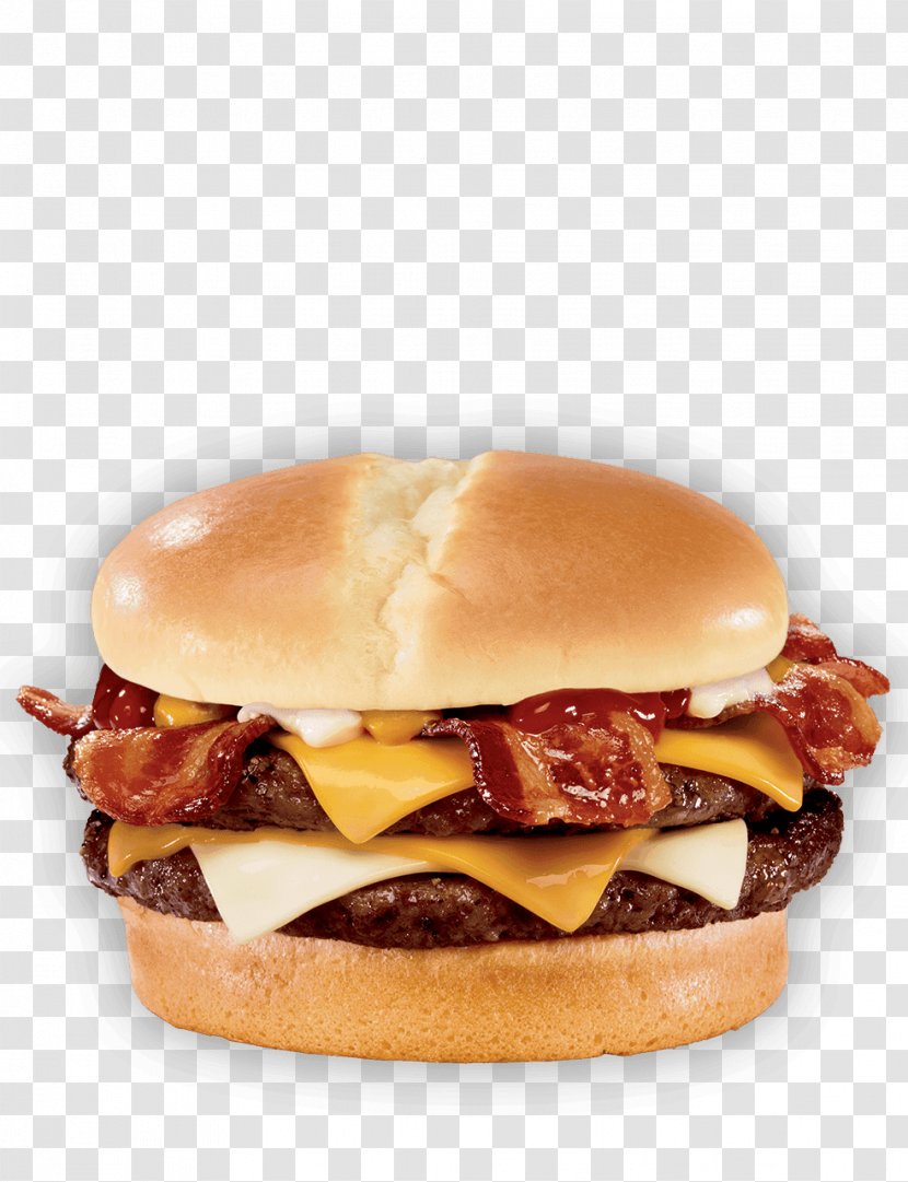 Breakfast Sandwich Cheeseburger Slider Fast Food Hamburger - Bacon Transparent PNG