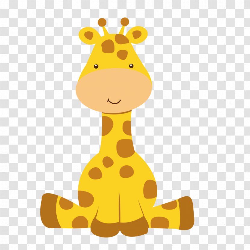 Sticker Northern Giraffe Child Infant Clip Art - Baby Shower Transparent PNG