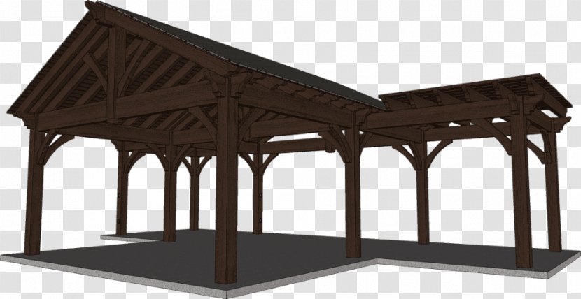 Roof Gazebo Pergola Shed Awning - Deck - Building Transparent PNG