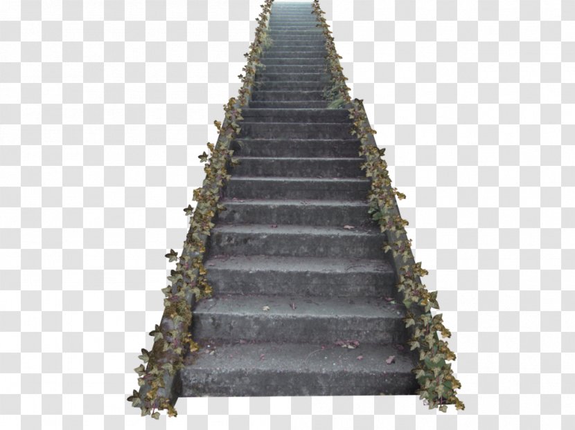 Stairs Wallpaper - Gray Simple Ladder Decoration Pattern Transparent PNG