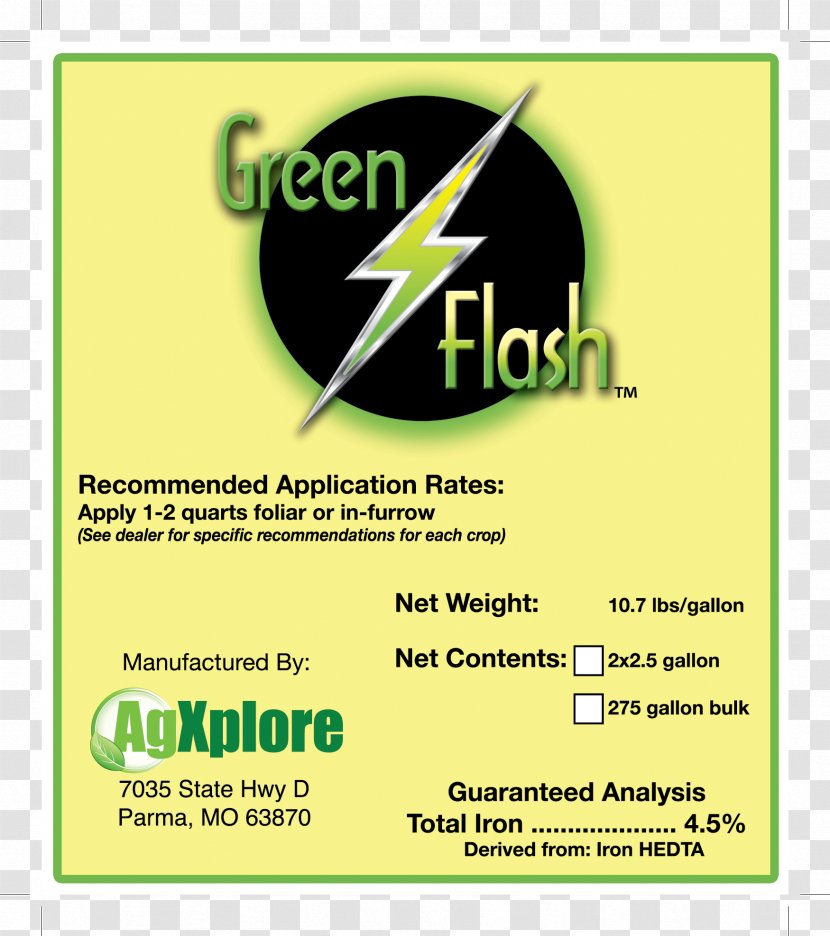 AgXplore International Nutrient Label Brand - Multi Purpose Flyers Transparent PNG