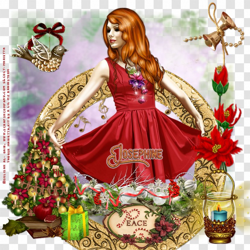 Christmas Ornament Costume Design Flower Transparent PNG