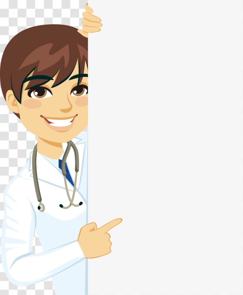 Physician Illustration - Cartoon - Doctors Transparent PNG