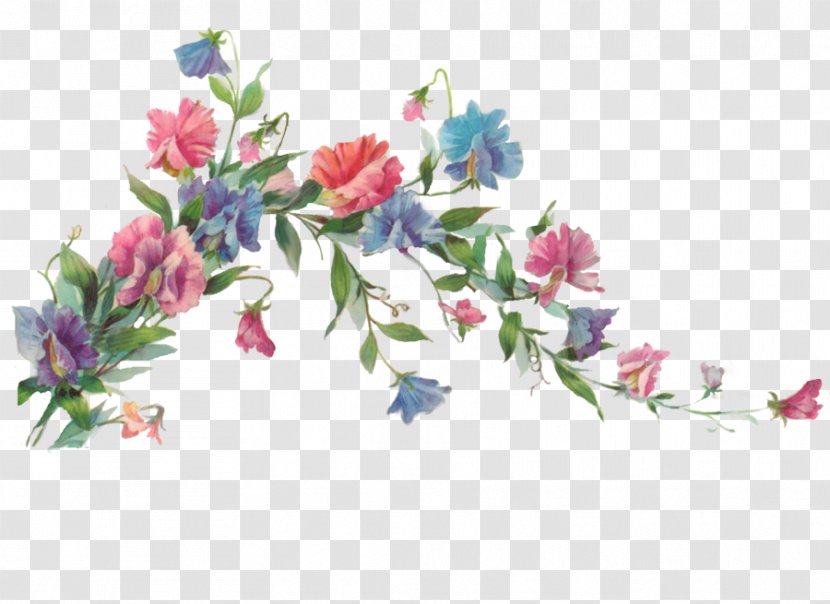 Flower Floral Design Clip Art - Watercolor White Transparent PNG