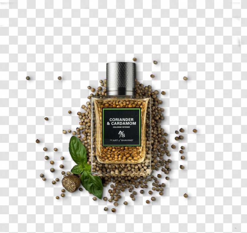 Perfume Black Cardamom Coriander Herb - Shaving Transparent PNG
