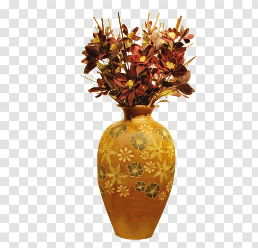 Flower Vase Ceramic Transparent PNG