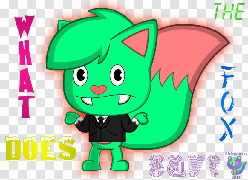 Flippy Toothy DeviantArt Character - Frame - Offended Transparent PNG