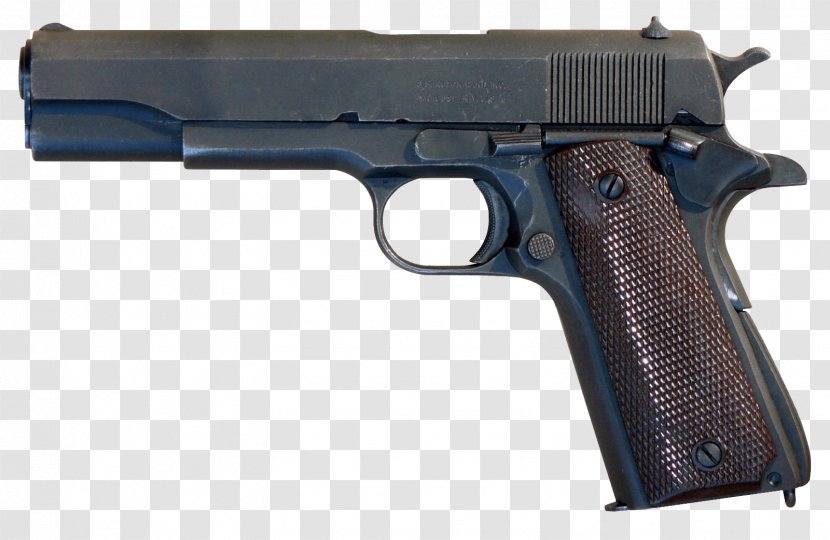 M1911 Pistol Firearm Numrich Gun Parts .45 ACP - Cartridge - Handgun Image Transparent PNG
