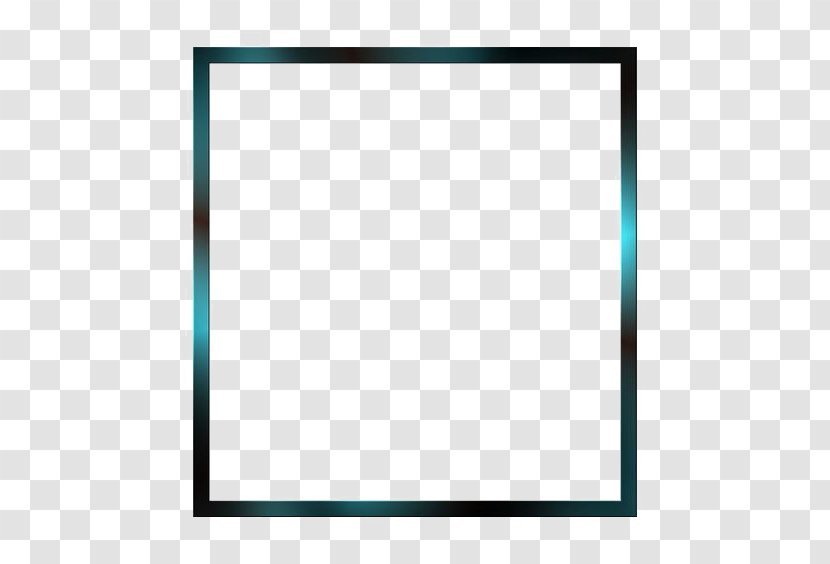 Square Text Area Picture Frame Pattern - Simple Transparent PNG