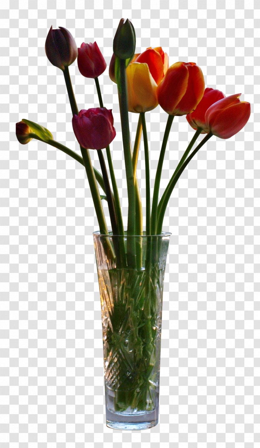 Tulip Vase Clip Art Transparent PNG
