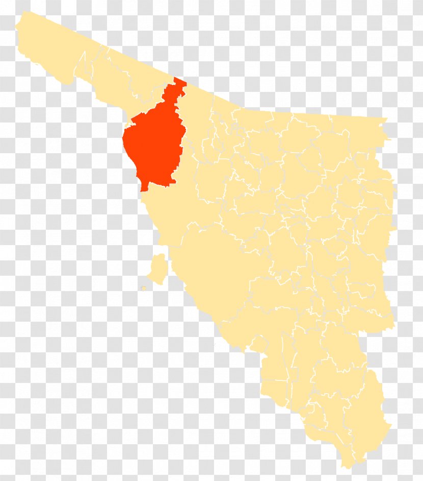 Municipio De Caborca Map Municipality Of Mexico Wikipedia Transparent PNG