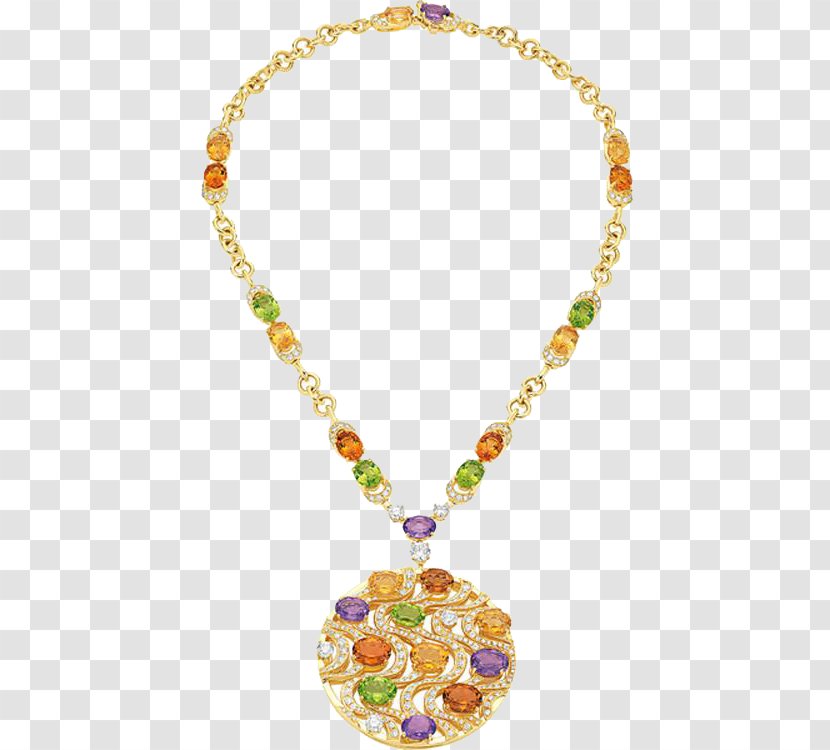Bulgari Necklace Jewellery Diamond Gemstone - Body Jewelry - Creative Transparent PNG