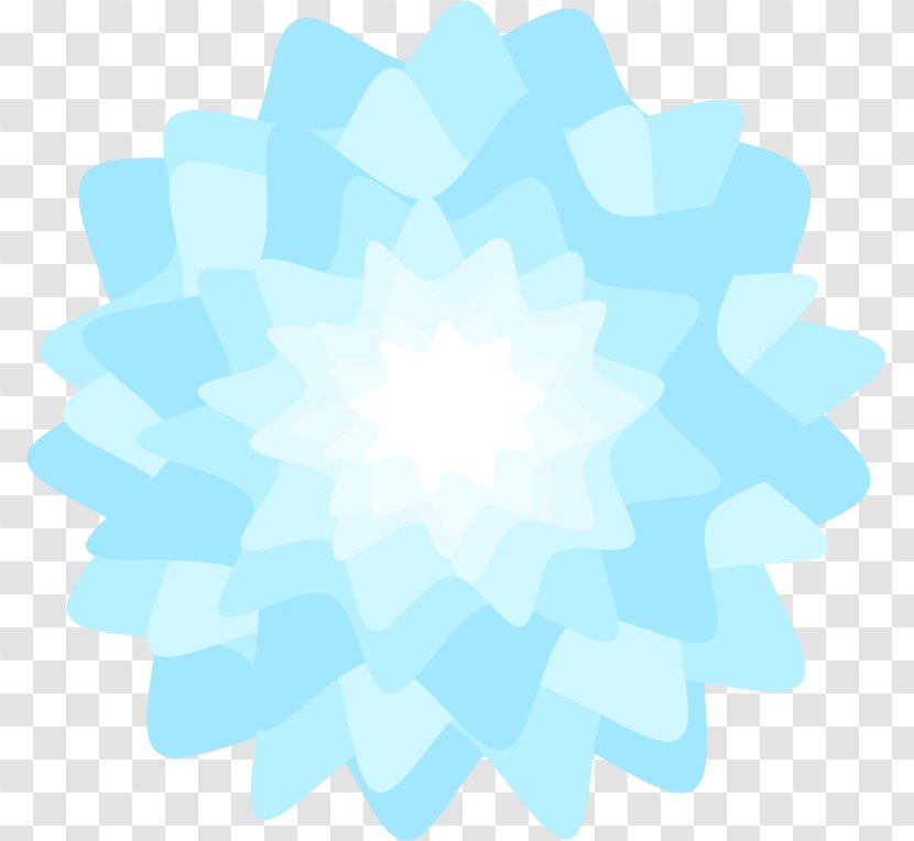Flower Blue Petal Clip Art - Sky Transparent PNG