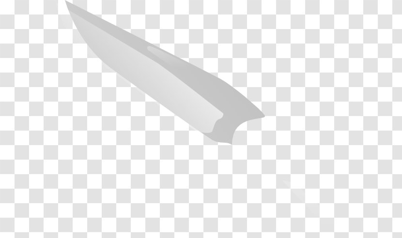 Knife Product Design Kitchen Knives Line - Black And White - Blade Vector Transparent PNG