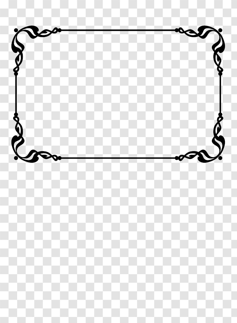 Clip Art - Presentation - Border Transparent PNG