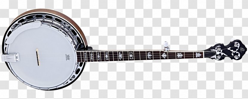 Banjo Guitar String Musical Instruments Mandolin - Silhouette Transparent PNG