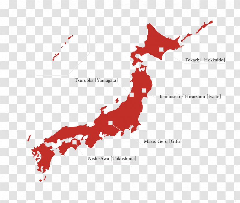 Kagoshima Tsuruoka Awaji Island Niseko Japan Rail Pass - Map Transparent PNG