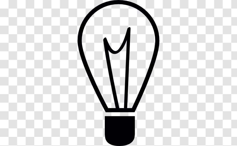 Incandescent Light Bulb Lamp Electric Electricity - Tennis Racket Transparent PNG