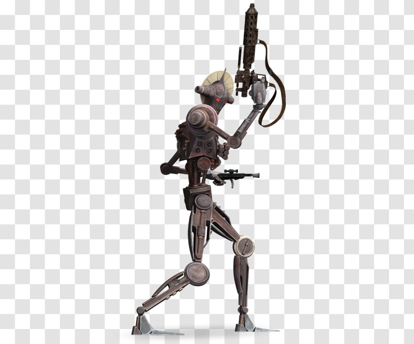 Clone Wars Battle Droid Star Roleplaying Game - Robot - Bounty Hunter Transparent PNG