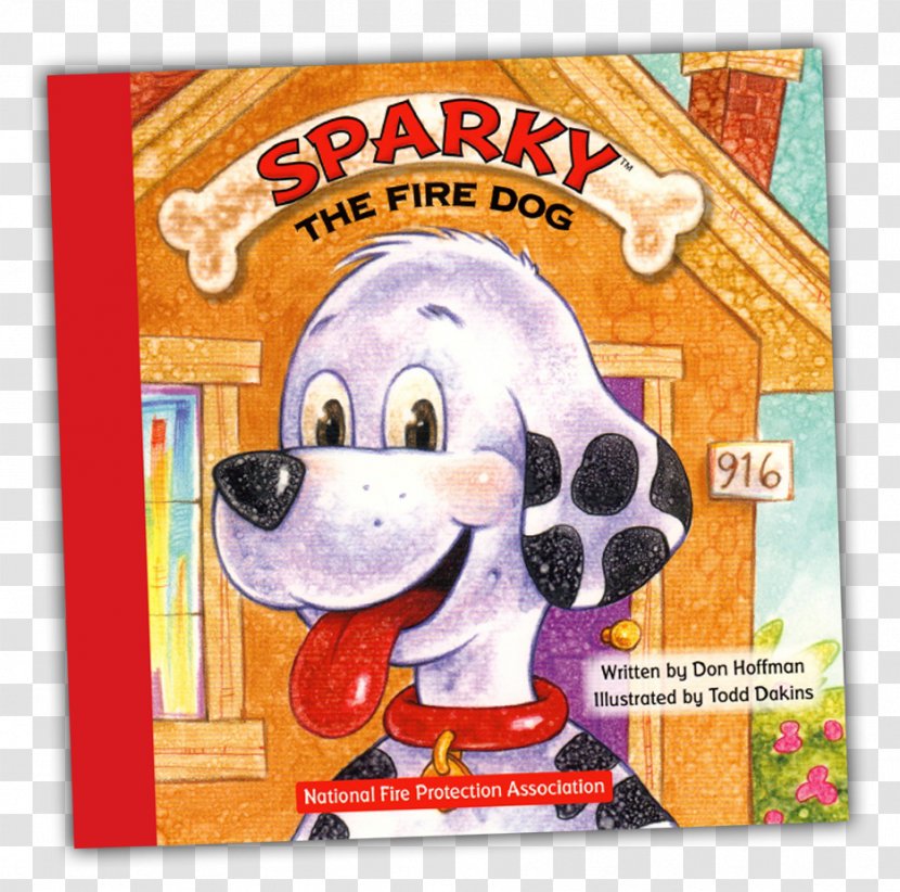 The Puppy Adventures Of Sparky Fire Dog Dalmatian Safety Book - Prevention Transparent PNG