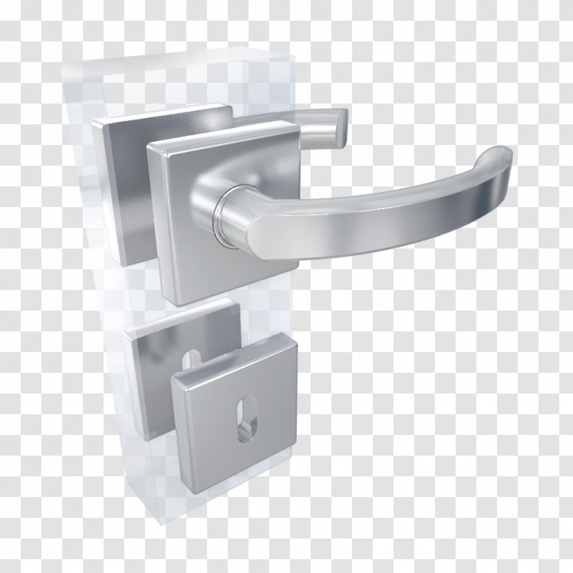 Door Handle Lock Bathroom - Design Transparent PNG