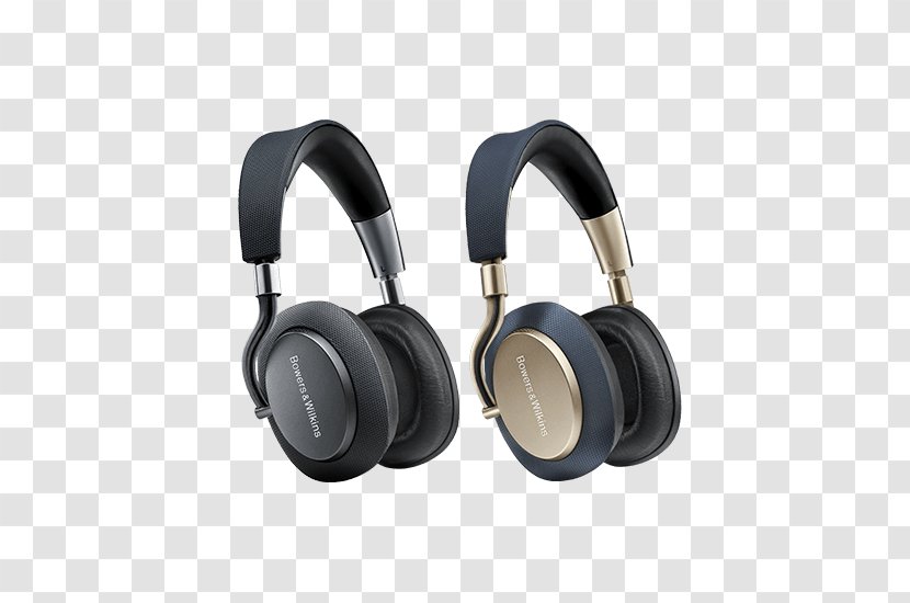 Bowers & Wilkins PX Noise-cancelling Headphones Active Noise Control - Headset - Wearing A Transparent PNG