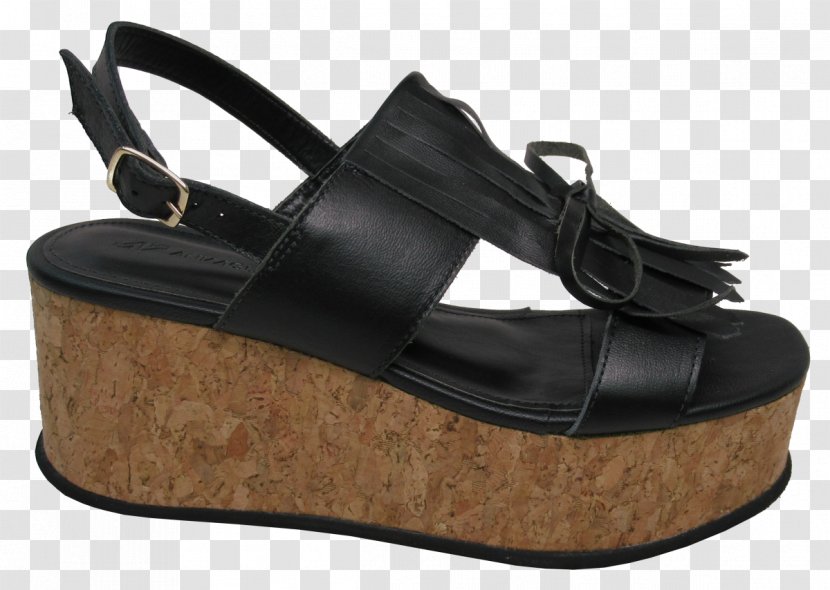 Suede Slide Sandal Shoe - Strap Transparent PNG