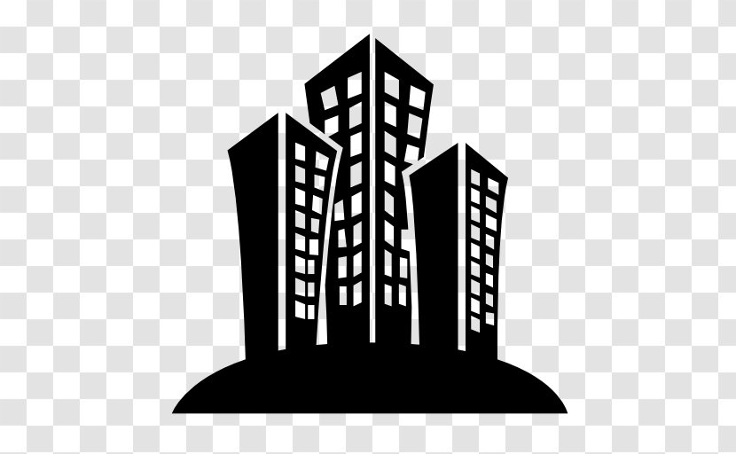 Building - Monochrome - Black And White Transparent PNG