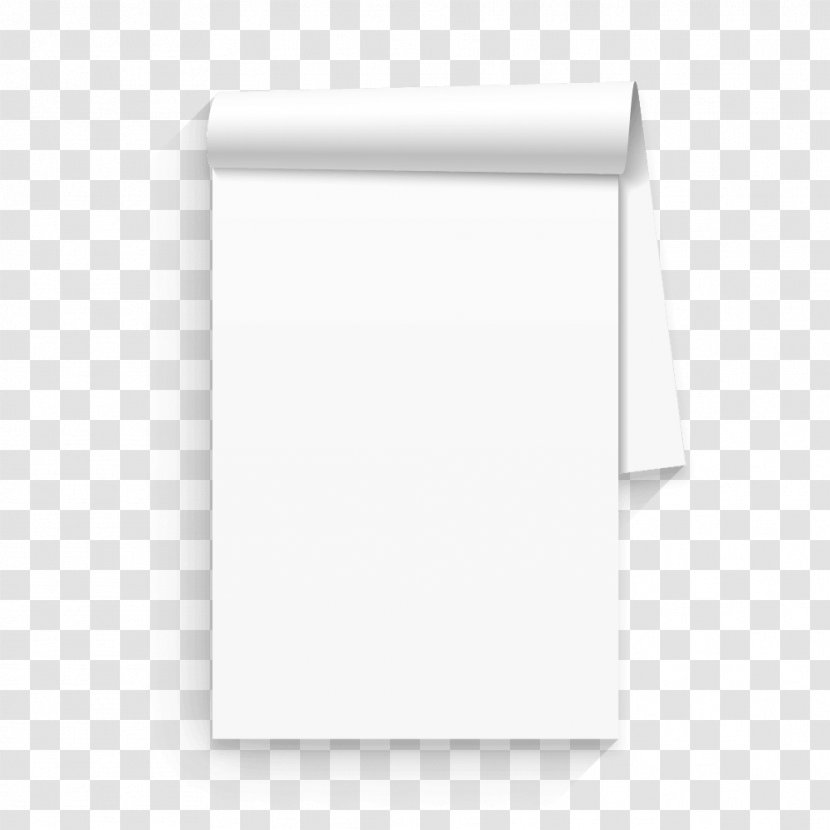 Paper Rectangle - Notepad Transparent PNG