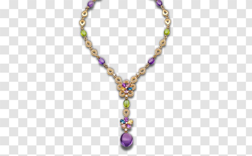 Earring Bulgari Necklace Amethyst Jewellery - Cheap Designer Shoes For Women Transparent PNG